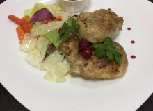 Медальон с овощами