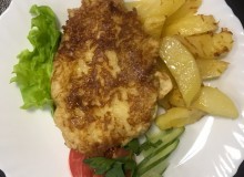 Отбивная из свинины с картофелем запеченным